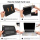 Твърд калъф за MacBook Pro 14 (2021–2025) серия M (M5/M4/M3/M2/M1 Pro Max) модели A3434 A2442 A2779 A2918 A2992 A3112 A3185 A3401, Защитен калъф с фин пясъчен ефект, Ултра тънък дизайн, Сив
