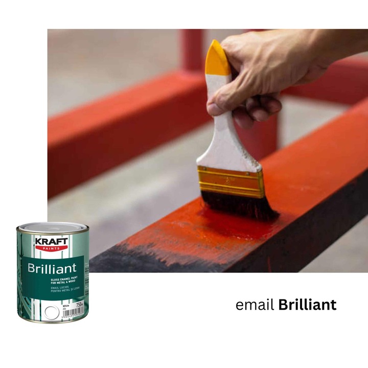 Fényes zománc fémhez és fehér fához