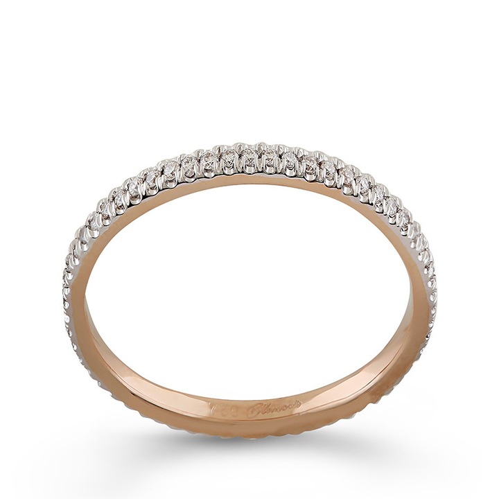 Inel Eternity Aur 18k Diamante BLANCO'S, RA7745-R53, Marime 53