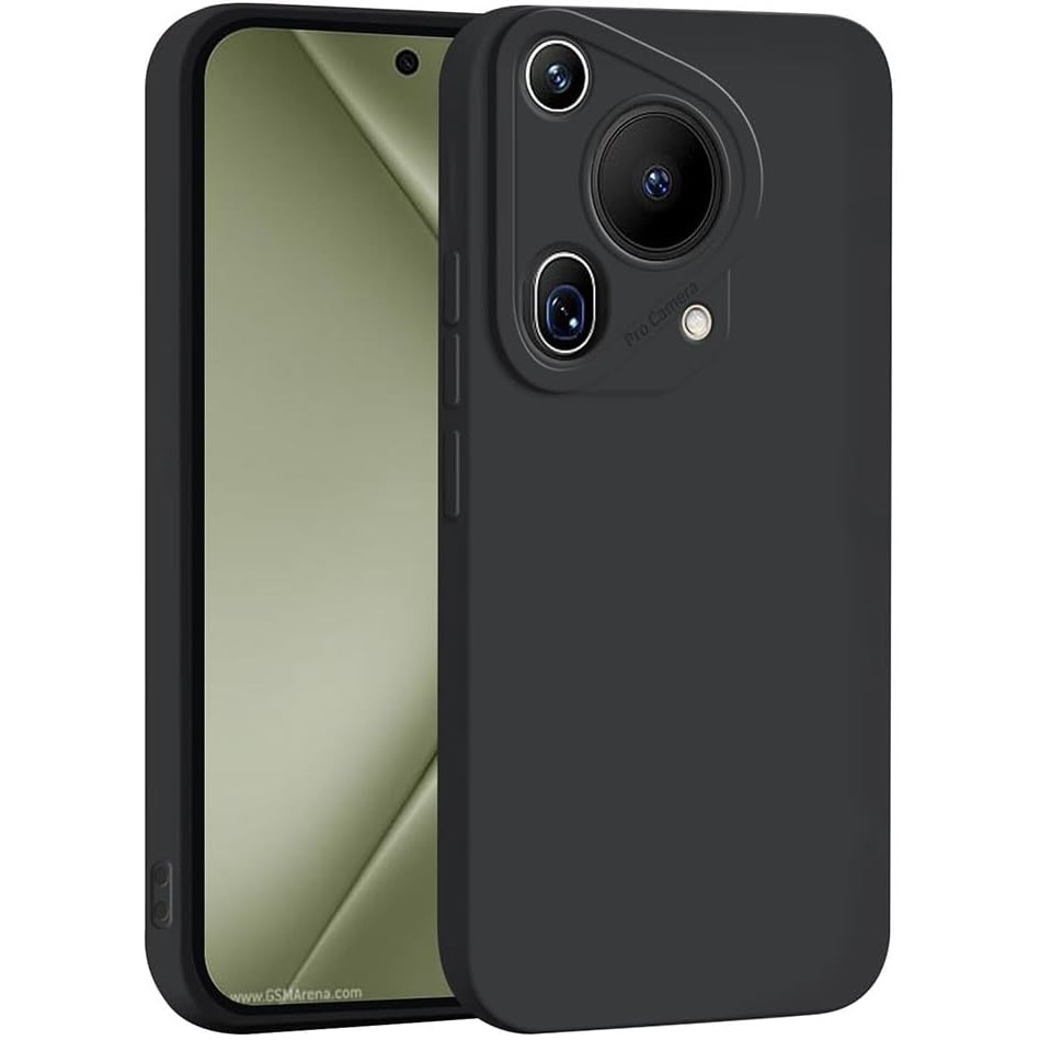 Husa compatibila cu Huawei P70 Pro, Tehnologie MagSafe, cu protectie de camera, Negru