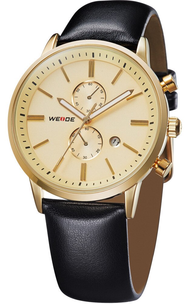Ceas barbatesc Weide Elegant Gold - WH3302G-2C