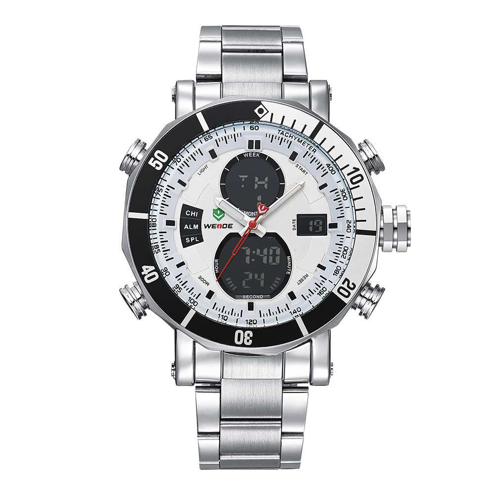 Ceas barbatesc Weide White Dial - WH5203-2C