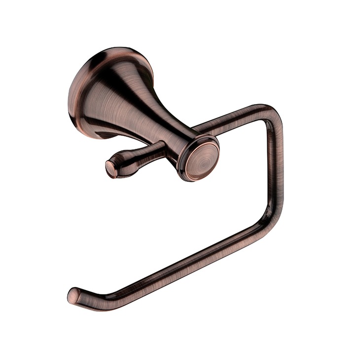 Поставка за тоалетна хартия, Lada, ретро, с медно покритие, многоцветен