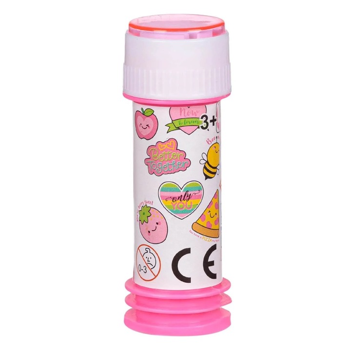 Sticla Baloane de Sapun Roz Inghetata 30ml