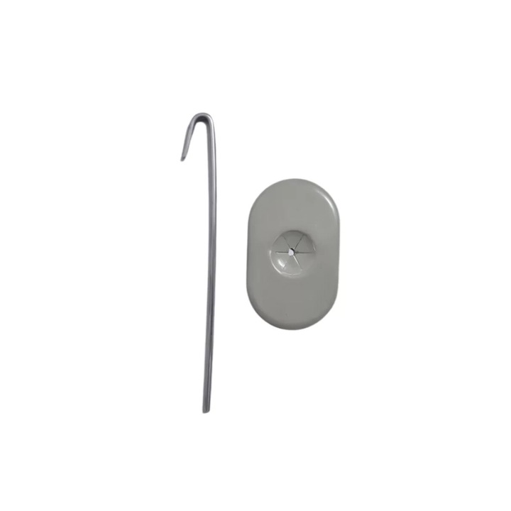 Set 50 de carlige aluminiu prindere plasa de protectie panouri fotovoltaice