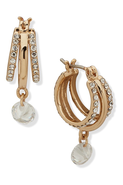 DKNY, Cercei decorati cu cristale, Auriu
