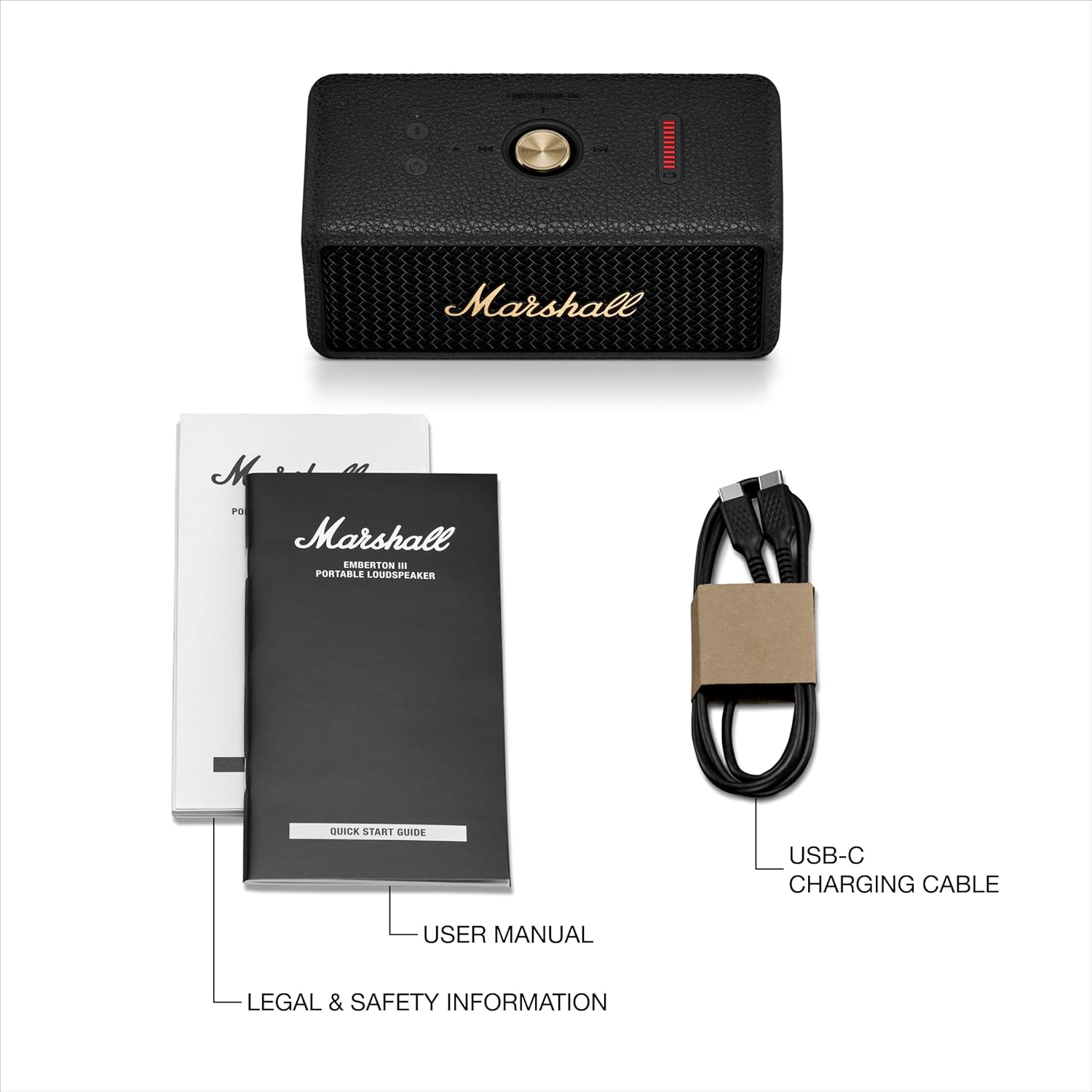 Boxa portabila Bluetooth Emberton II, negru-bronz, 30h, IP67