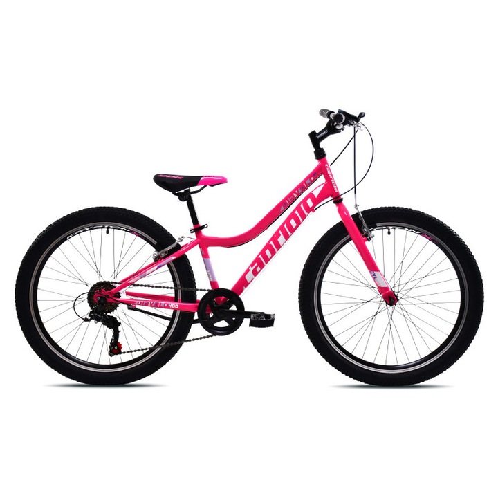 Capriolo Diavolo 400 24" gyerek kerékpár Pink-Lila 2025