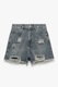 KOTON, Pantaloni scurti din denim, Albastru prafuit
