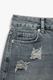 KOTON, Pantaloni scurti din denim, Albastru prafuit