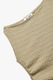 KOTON, Top crop cu aspect texturat, Maro deschis