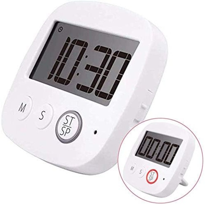 Időzítő Multifunkcionális Enforose, Óra Funkció, Hangerő Szabályozás, 0.45 Kg