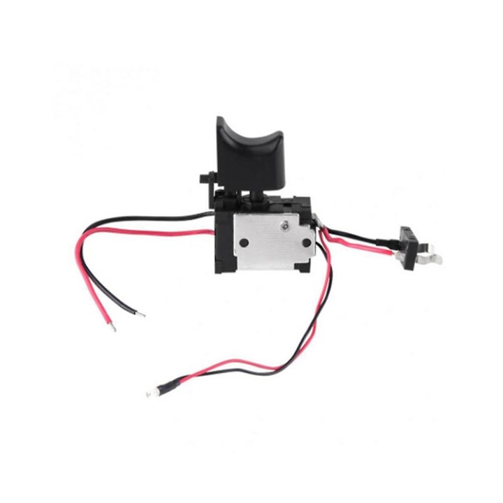 Comutator electric pentru bormasina, 7.2-24V, Negru