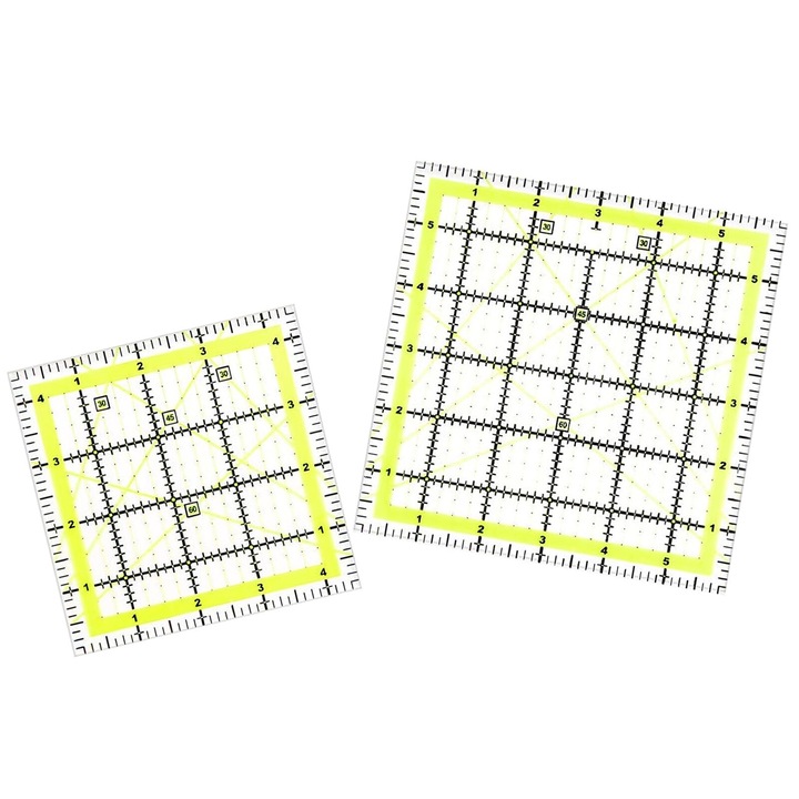 Set rigle mercerie, AMRINUGL, 4.5/6 inch