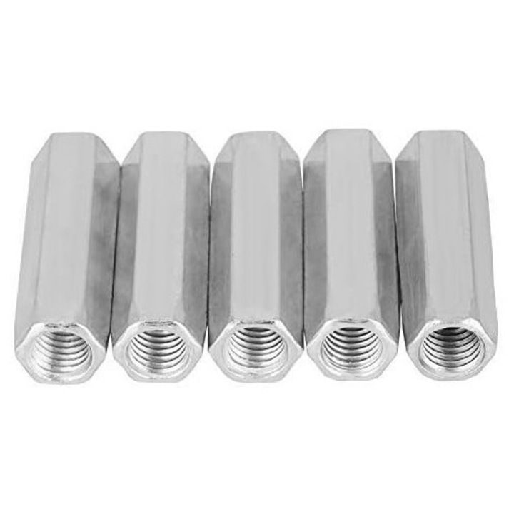 Piulita cu manson hexagonal, Enforose, inox, rezistenta ridicata, 5 buc
