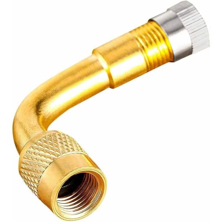 Удължител за вентил 90 градуса, Enforose, съвместимост с двойни колела, лесен достъп