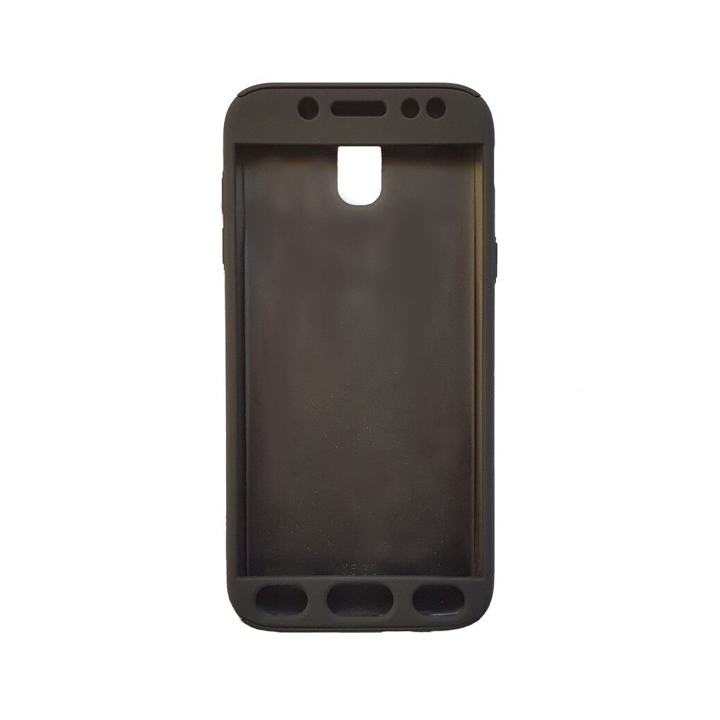 Husa Samsung J5 (2017) Full Cover 360 + folie sticla, Negru