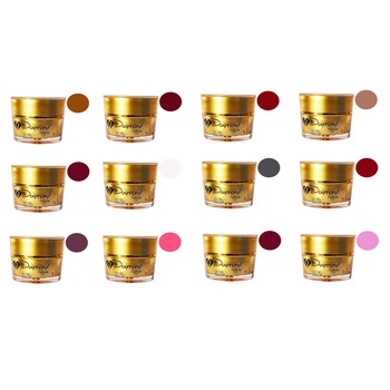 Kit Gel Color Daymond Nails 12 Kit Gel Color Daymond Nails 12