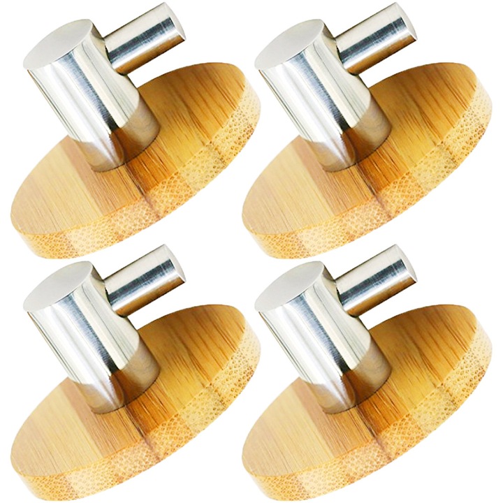 Fürdőszobai kampók, öntapadós rozsdamentes acél akasztók, erős tartás, könnyű felszerelés, kabátokhoz, kalapokhoz és kézitáskákhoz