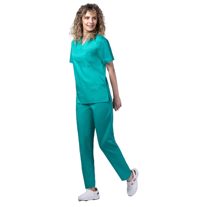 Női orvosi ruha, TAG, ClassIQ, zöld, M