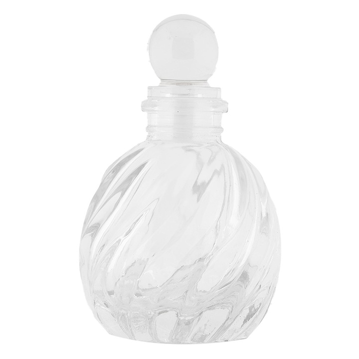 Sticluta decorativa transparenta 7x11 cm, 100 ml