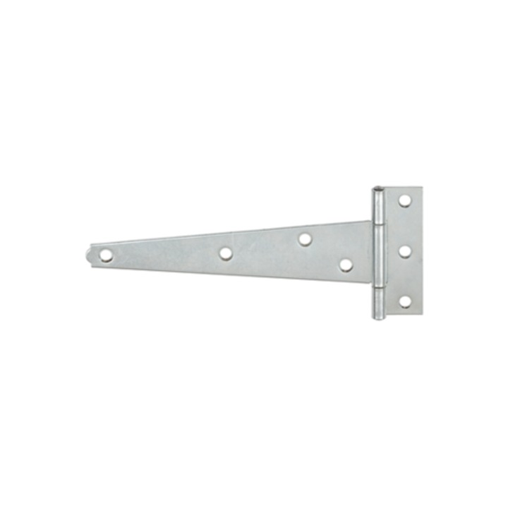 Balama De Constructie, Zt 125, Laminata, Cu Pin De Fier Nituit Si Gauri Incastrate Pentru Suruburi, Material: Otel, Suprafata: Zincata, Numar De Gauri: 6, 125 mm x 35 mm x 80 mm x 2 mm