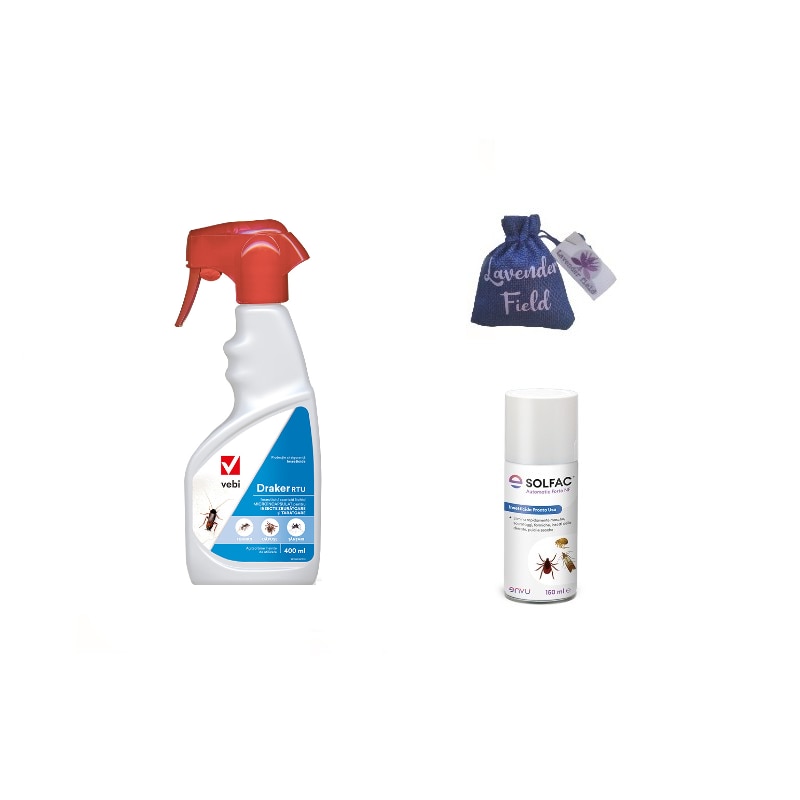 Set insecticide Draker RTU 400 ml si Diptron 150 ml, pentru gandaci ...
