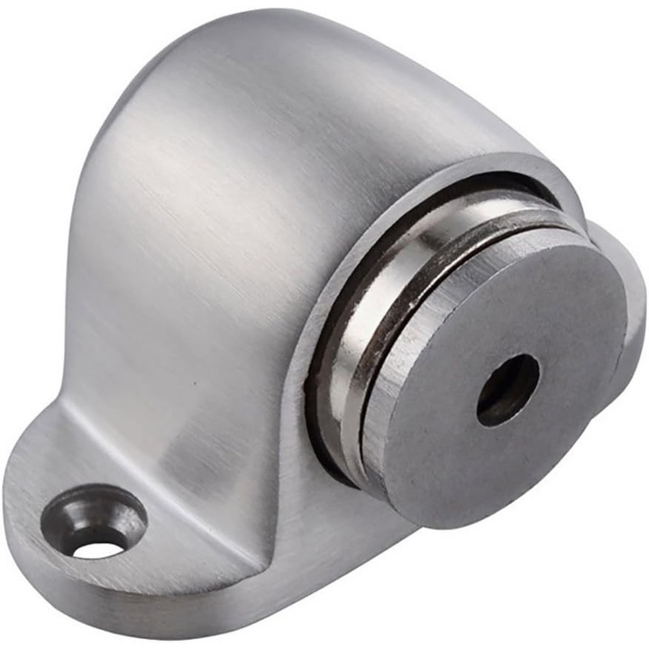 Стопер за врата с магнит, Enforose, защитен дизайн, безшумен гумен амортисьор, лесен монтаж, устойчив на ръжда