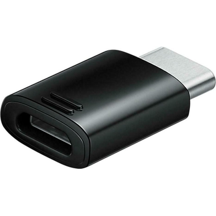 Адаптер MicroUSB към USB-C Nafpro, Черен