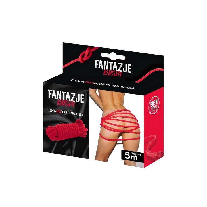 Sfoara Grammi, bumbac, 5m, rosie