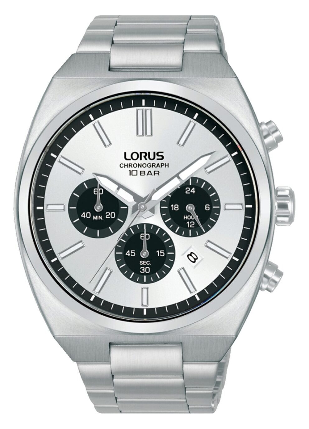 Lorus RT369KX9 Mens Watch Chronograph 43mm 10ATM - eMAG.ro