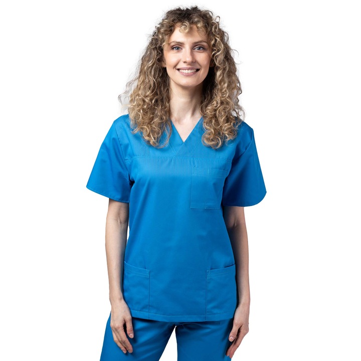 TAG ClassIQ női orvosi ruha, királykék, M