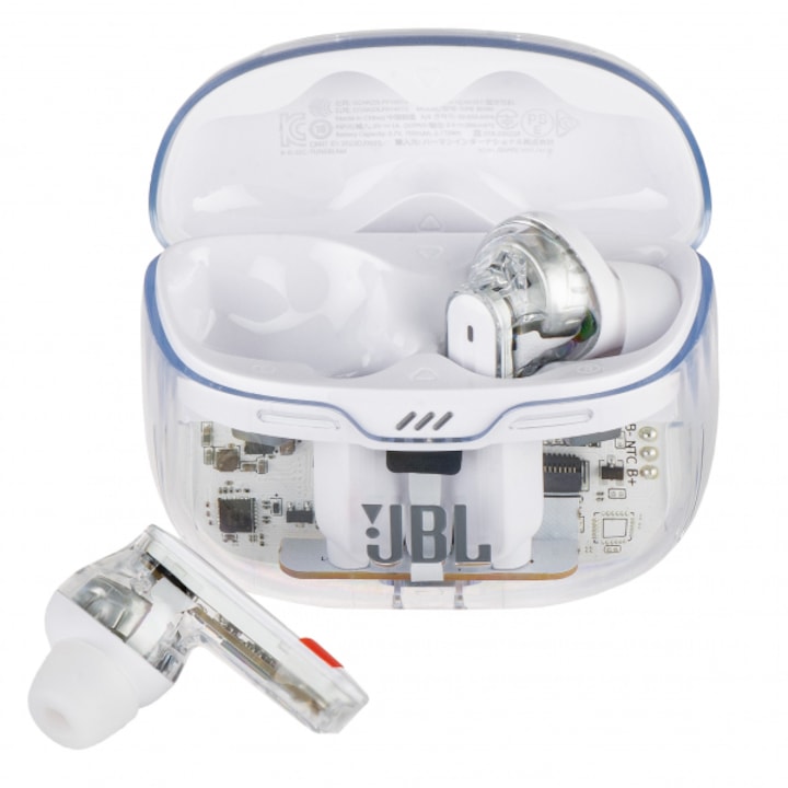 Casti In-Ear Xiaomi Buds 5 Pro BT, Wireless, Bluetooth, ANC, ENC, Autonomie 38h, 2.1Mbps HiFi, Harman AudioEFX, Titanium