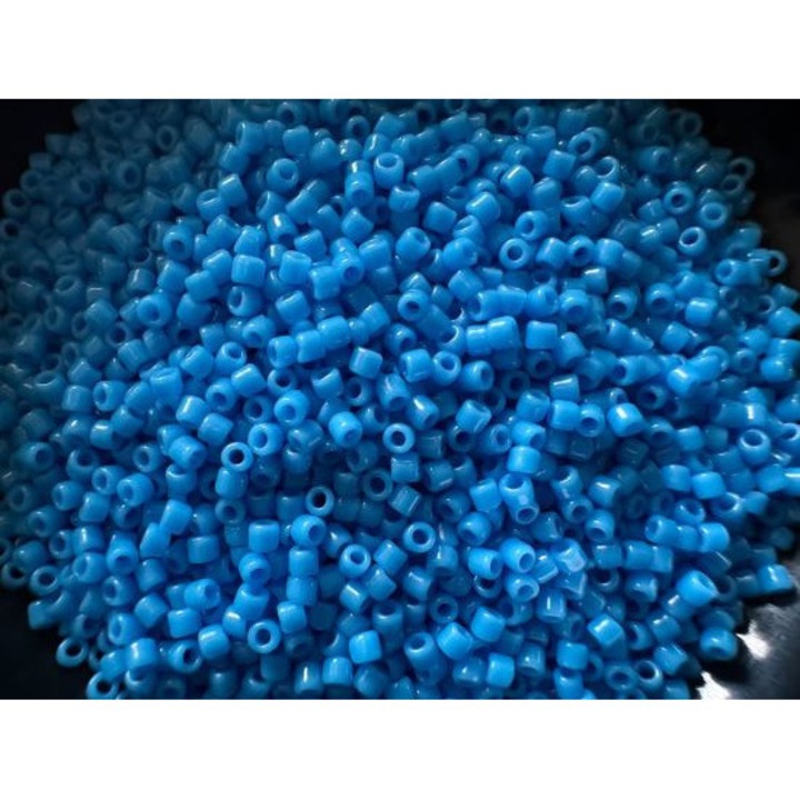 Margele japoneze din sticla pentru bijuterii handmade, rotunde 15/0, 43D, 5g