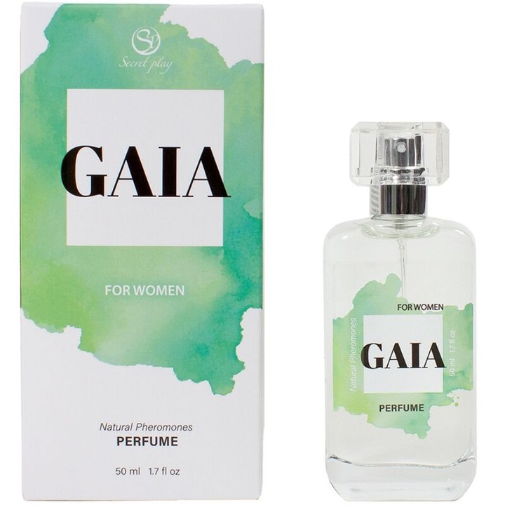 Parfum pentru femei, SECRETPLAY, Gaia, aroma citrica si florala, 50 ml