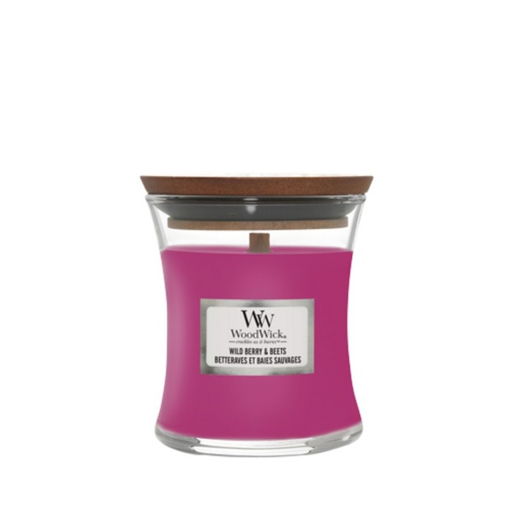 Свещ Wood Wick, Wild Berry & Beets, Малък Буркан
