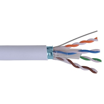 Cablu retea FTP CAT6E 0,5 mm, rola de 100 m Cablu retea FTP CAT6E 0,5 mm, rola de 100 m