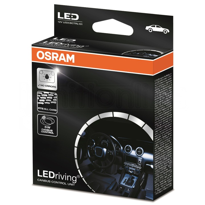 Set 2 rezistente Osram, LEDriving® Canbus, 5W