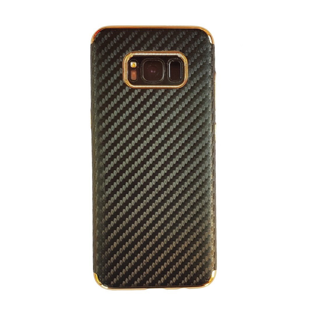 Husa Samsung S8 Silicon Carbon, Negru