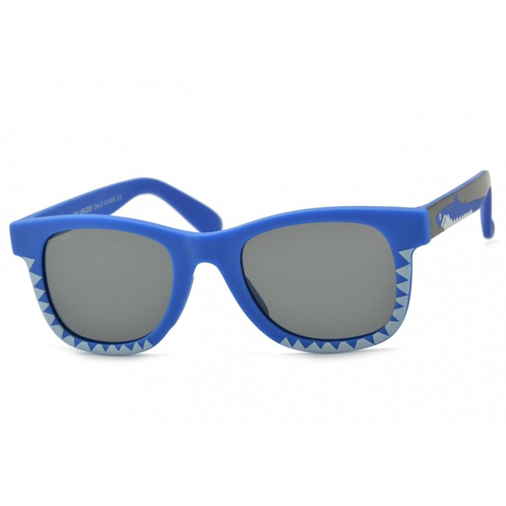 Ochelari de soare copii, PolarZone, model REKIN POL-JR-34, polari, granat, 12.2x4.1cm, set cu etui si servetel de curatare