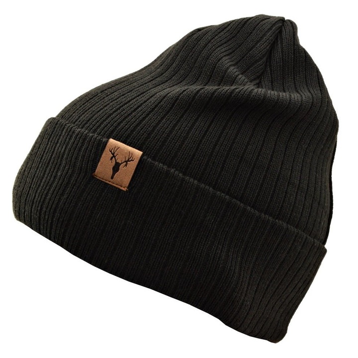 Caciula Barbati Stylion Model ST-538C, Neagra, Marimea L/XL, Esentiala pentru Iarna, Confortabila si Calduroasa, Ideala pentru Vreme Rece, Design Modern, Potrivita pentru Stil Casual Sportiv, Protectie Impotriva Frigului Intens, Accesoriu