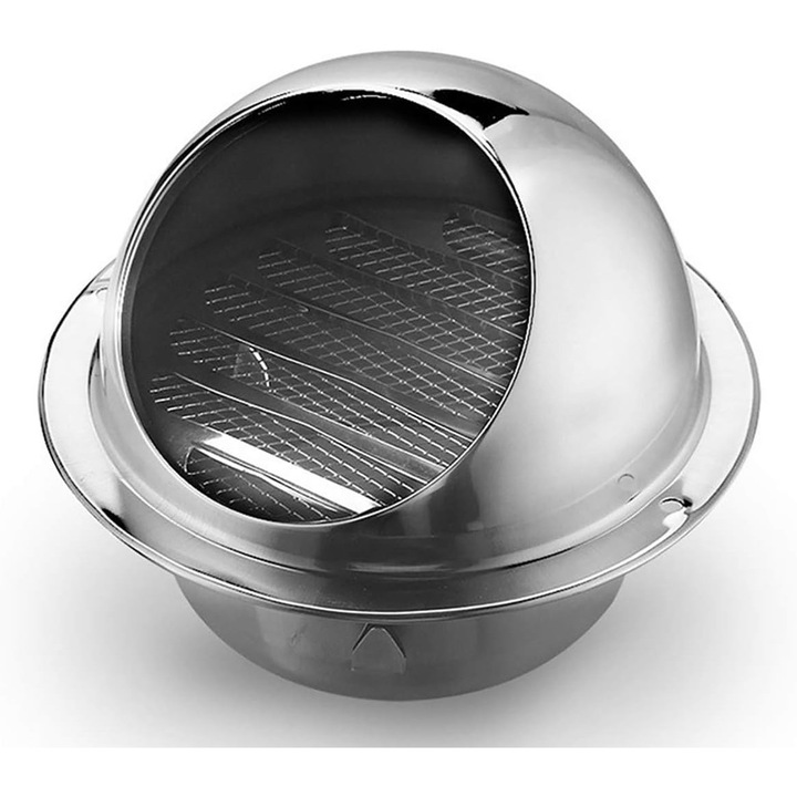 Ventilatie inox, Enforose, argintiu