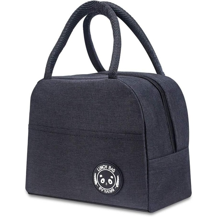 Термоизолираща чанта Enforose, с капак, акрилен материал, водоустойчива, компактна, за обяд, пътувания, пикник