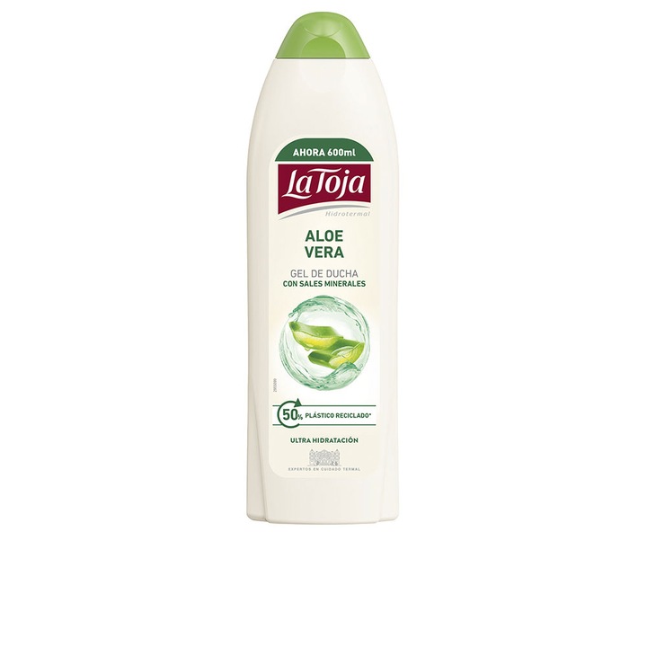 ALOE VERA tusfürdő, LA TOJA, 600 ml