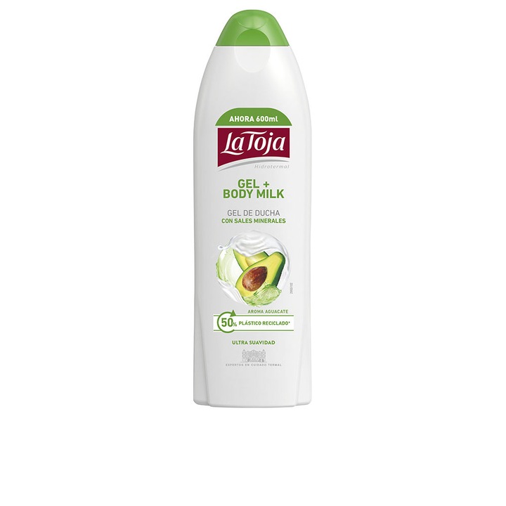 LA TOJA AVOCADO tusfürdő és krém 600 ml
