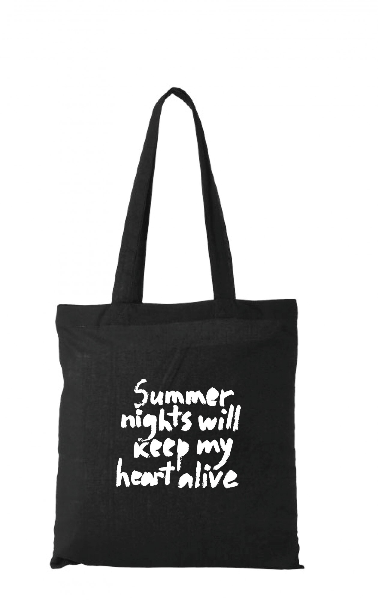 Sacosa tote bag negru VAMA - 