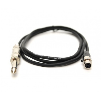 Cablu eXpertCable cu mufe JACK (6,3mm) - Mini XLR Cablu eXpertCable cu mufe JACK (6,3mm) - Mini XLR