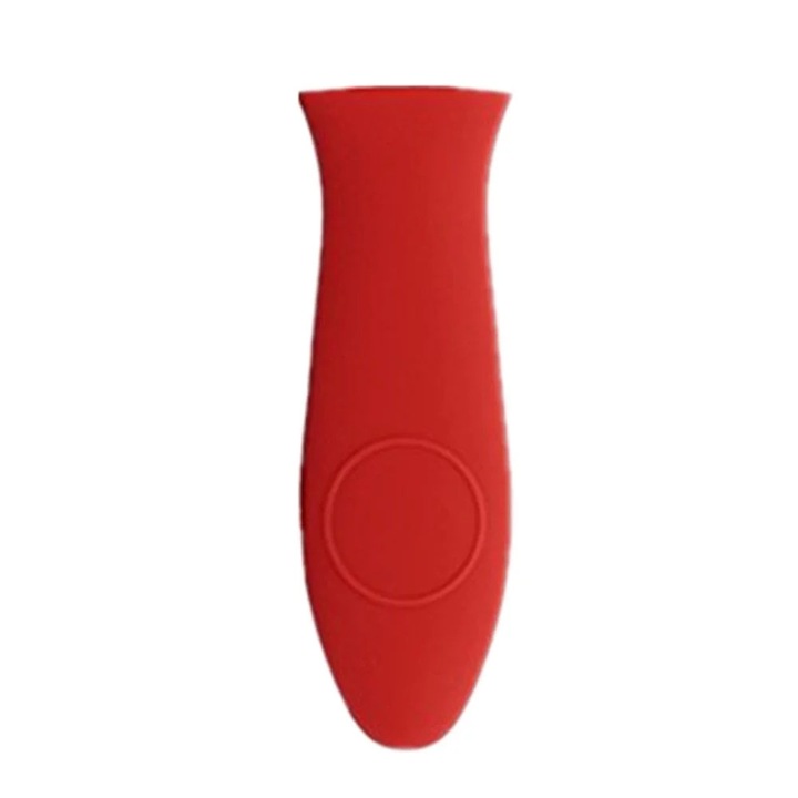 Szilikon markolat tartó készlet, piros fekete, 14.3x5x2cm