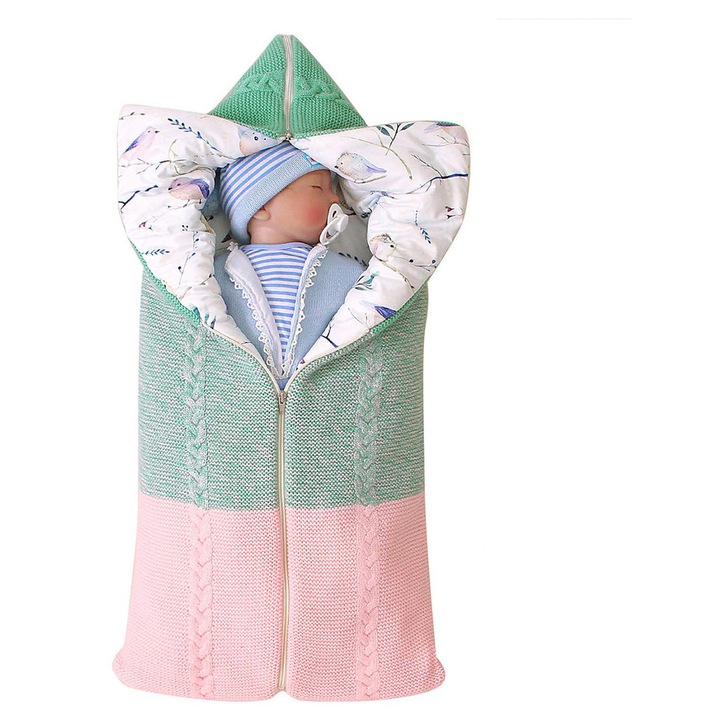 Cadou de seninatate: haine de infasat usor care previn reflexul de tresarire, pastrare calda, sac de dormit pentru bebelusi reglabil liber, perfect pentru nou-nascuti (bej)