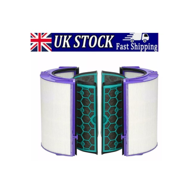 Филтър за пречистване на въздух, Enforose, HEPA и активен въглен, лесен за инсталиране, може да се пере, съвместим с TP04 HP04 DP04